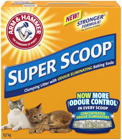 Arm &amp; Hammer Super Scoop Clumping Cat Litter Scented (12.7kg) - Discontinued