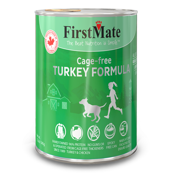 FirstMate Cage Free Turkey | Dog (12.5oz)