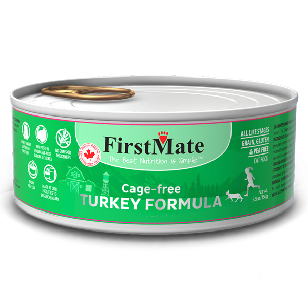 FirstMate Cage Free Turkey | Cat (5.5oz)