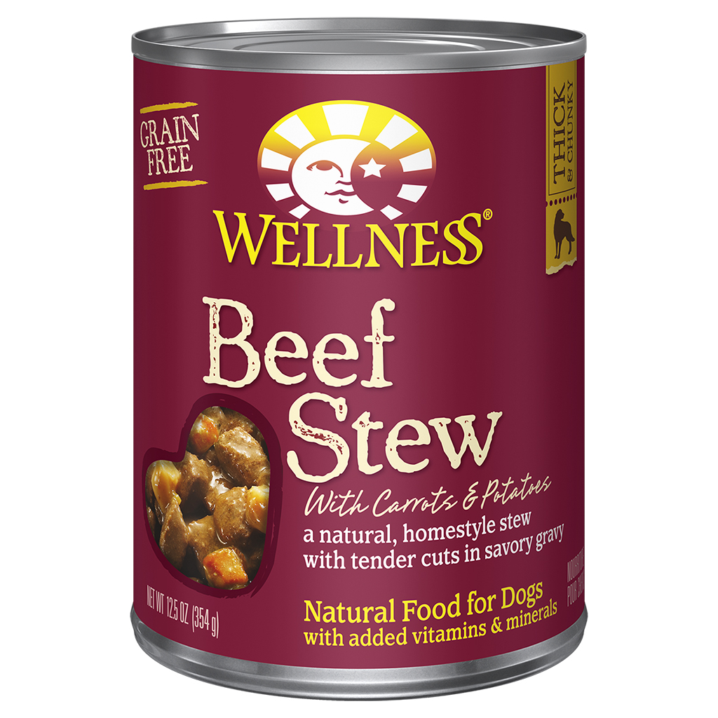 Wellness Beef Stew with Carrot &amp; Potato | Dog (12.5oz)