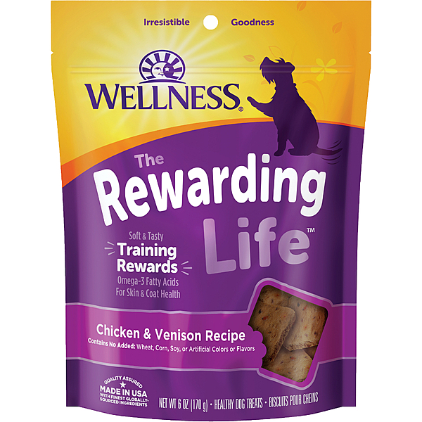 Wellness Rewarding Life Chicken &amp; Venison | Dog (6oz)