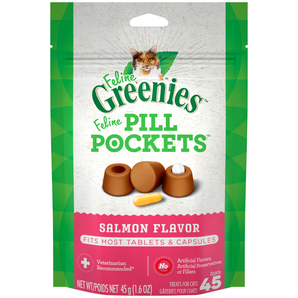Greenies Salmon Pill Pockets | Cat (1.6oz)
