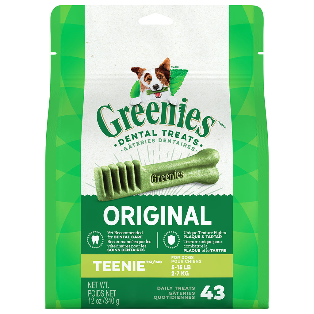 Greenies Original Dental Treats | Dog Teenie (12oz)