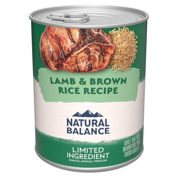 Natural Balance LID Lamb &amp; Brown Rice | Dog (13oz)