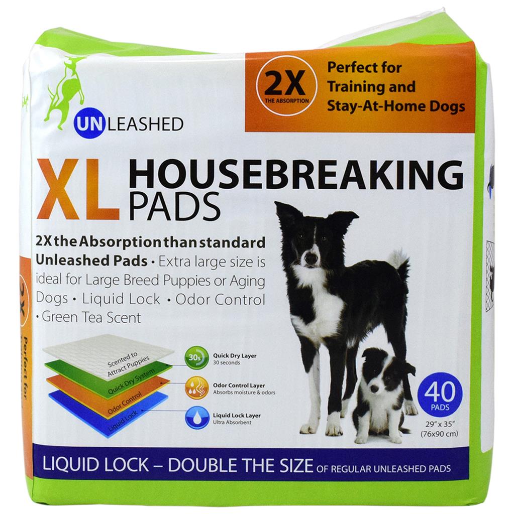 Unleashed Extra Large Housebreaking Pads (40 pack)