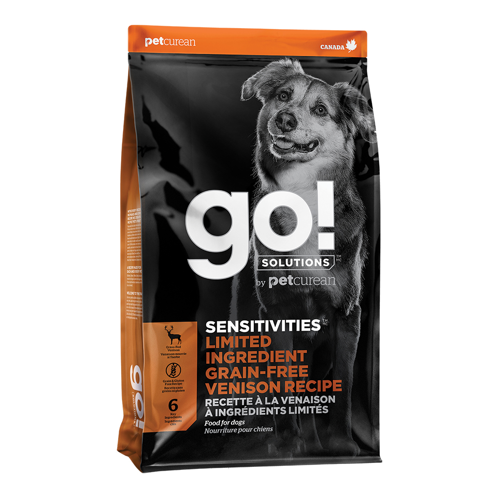 Go! Sensitivities Grain Free Venison | Dog (22 lbs)