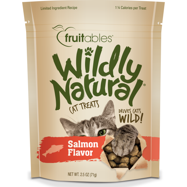 Fruitables Wildly Natural Salmon Cat Treats (71g)