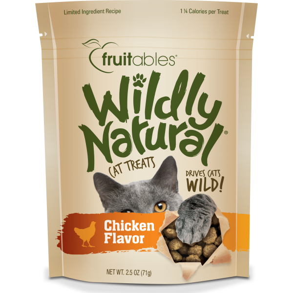 Fruitables Wildly Natural Chicken Cat Treats (71g)