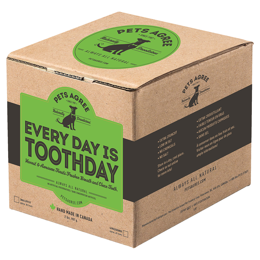 Pets Agree Everyday is Toothday Small Dog Treats (2 lbs)
