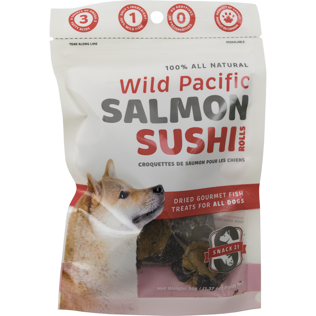 Snack 21 Salmon Sushi Rolls (36g)