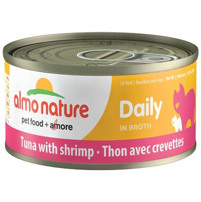 ALMO Natural Tuna &amp; Shrimp in Broth (70g)