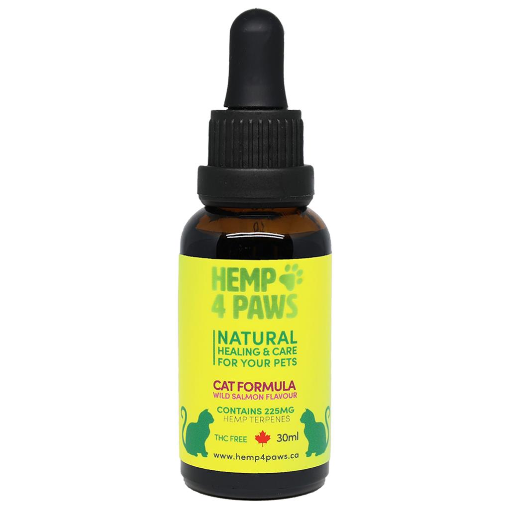 Hemp 4 Paws Hemp Seed Oil Wild Salmon Flavour | Cat (30ml)