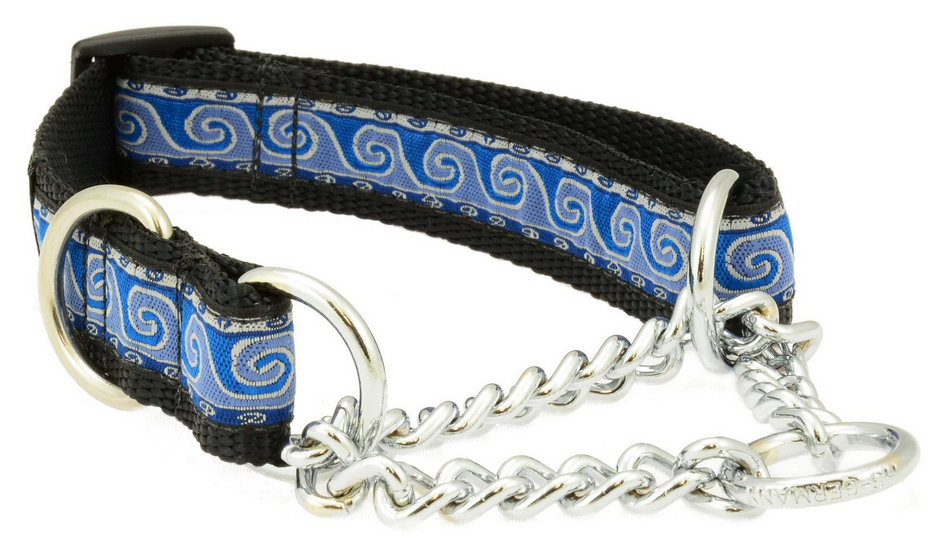 Silverfoot Dog Training Collar - Wave Blue (WA2)