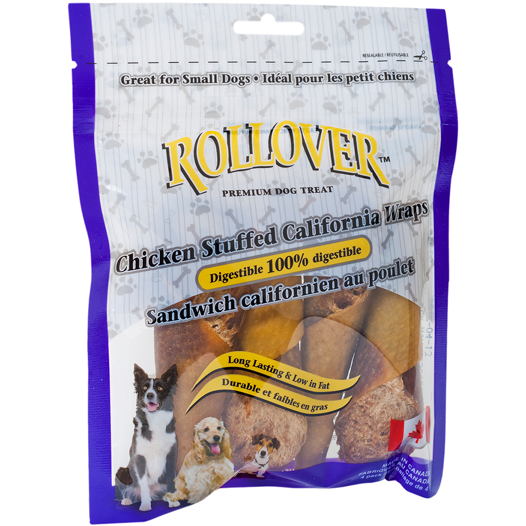 Rollover Chicken Stuffed California Wraps (4pk)