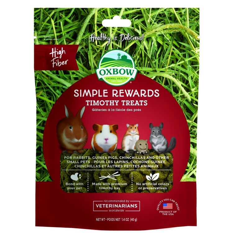 Oxbow Simple Rewards Timothy Treats (39.7g)