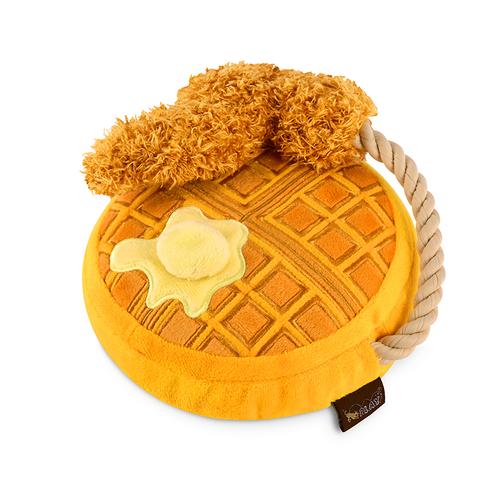 PLAY Barking Brunch - Chicken &amp; Woofles | Dog Chew Toy