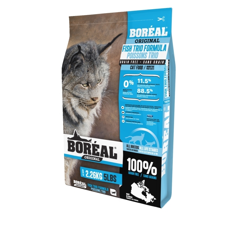 Boreal Original Grain Free Trio Fish Recipe | Cat (2.26kg)