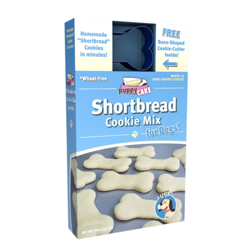 Puppy Cake Shortbread Cookie Mix with Cutter
