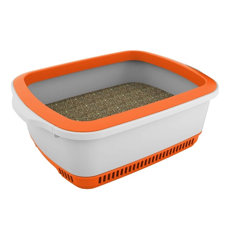 Cateco Odour Proof Litter Box (Orange)