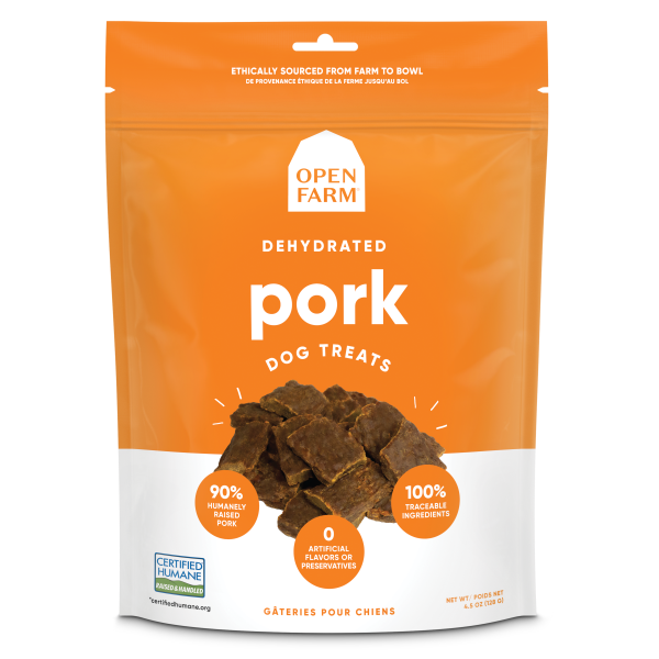 Open Farm Dehydrated Pork Treats (4.5oz)
