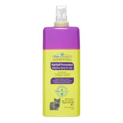 FURminator Hairball Prevention Waterless Cat Spray (8.5oz)