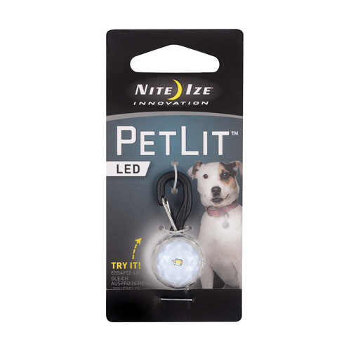 PetLit LED Collar Light | Crystal White