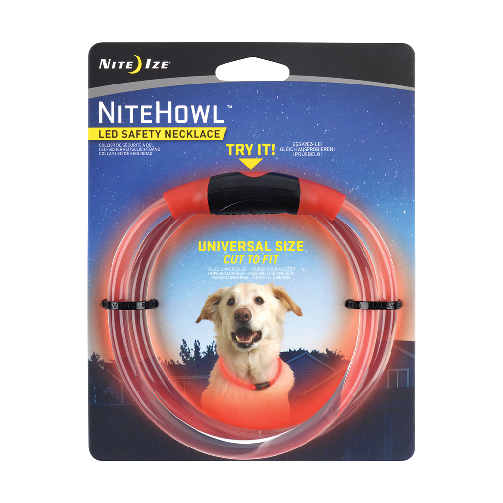 NiteHowl Rechargeable LED Safety Collar