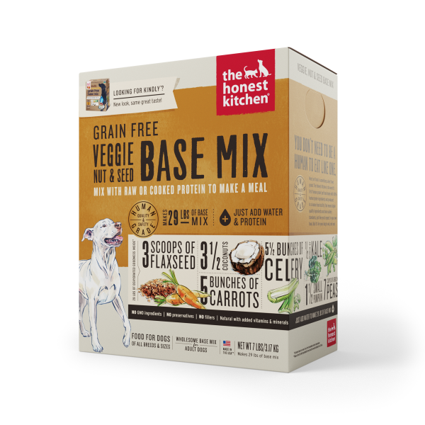 Honest Kitchen Dehydrated Veggie, Nut &amp; Seed Base Mix | Dog