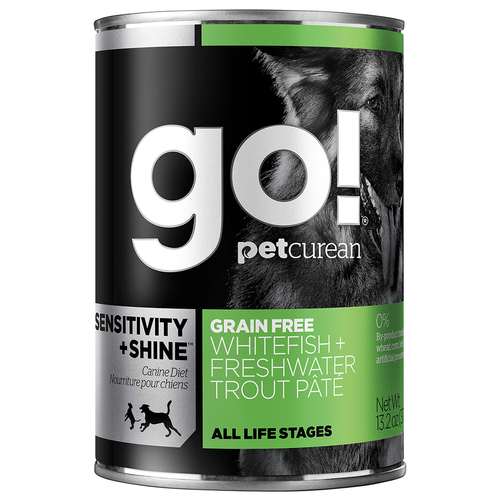 Go! Sensitivity + Shine Whitefish &amp; Freshwater Trout Pate | Dog (13.2oz)