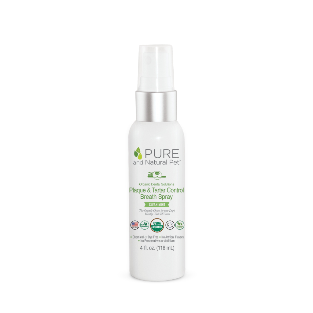 Pure &amp; Natural Organic Dental Plaque &amp; Tartar Spray (4oz)
