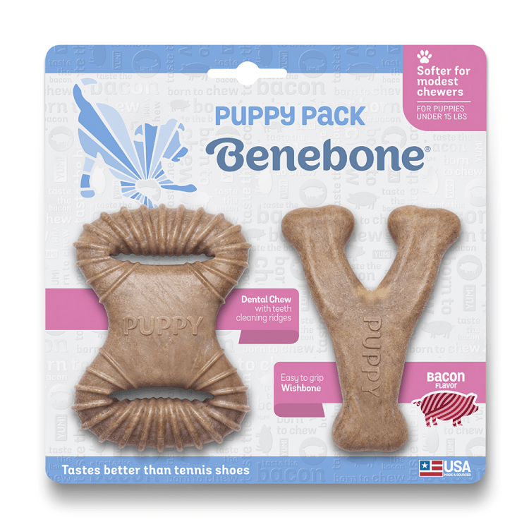Benebone Bacon Flavoured Dental Puppy Pack