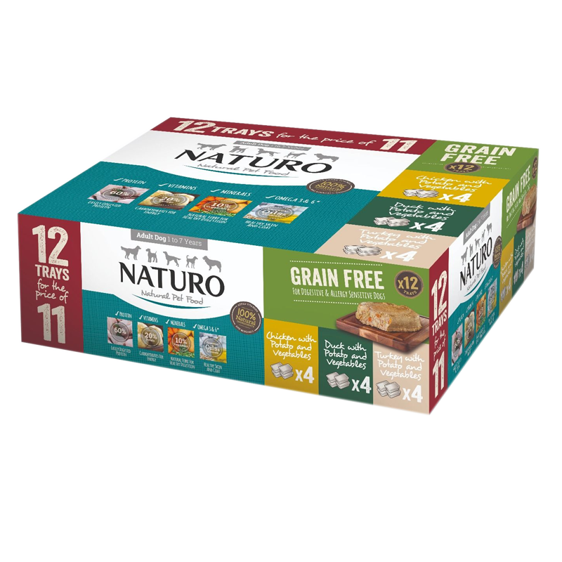 Naturo Variety Pack Grain Free | Dog (12pk)