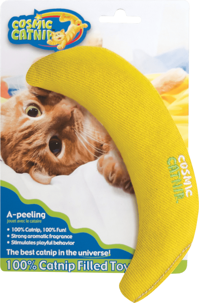 Cosmic Catnip Banana | Cat Toy