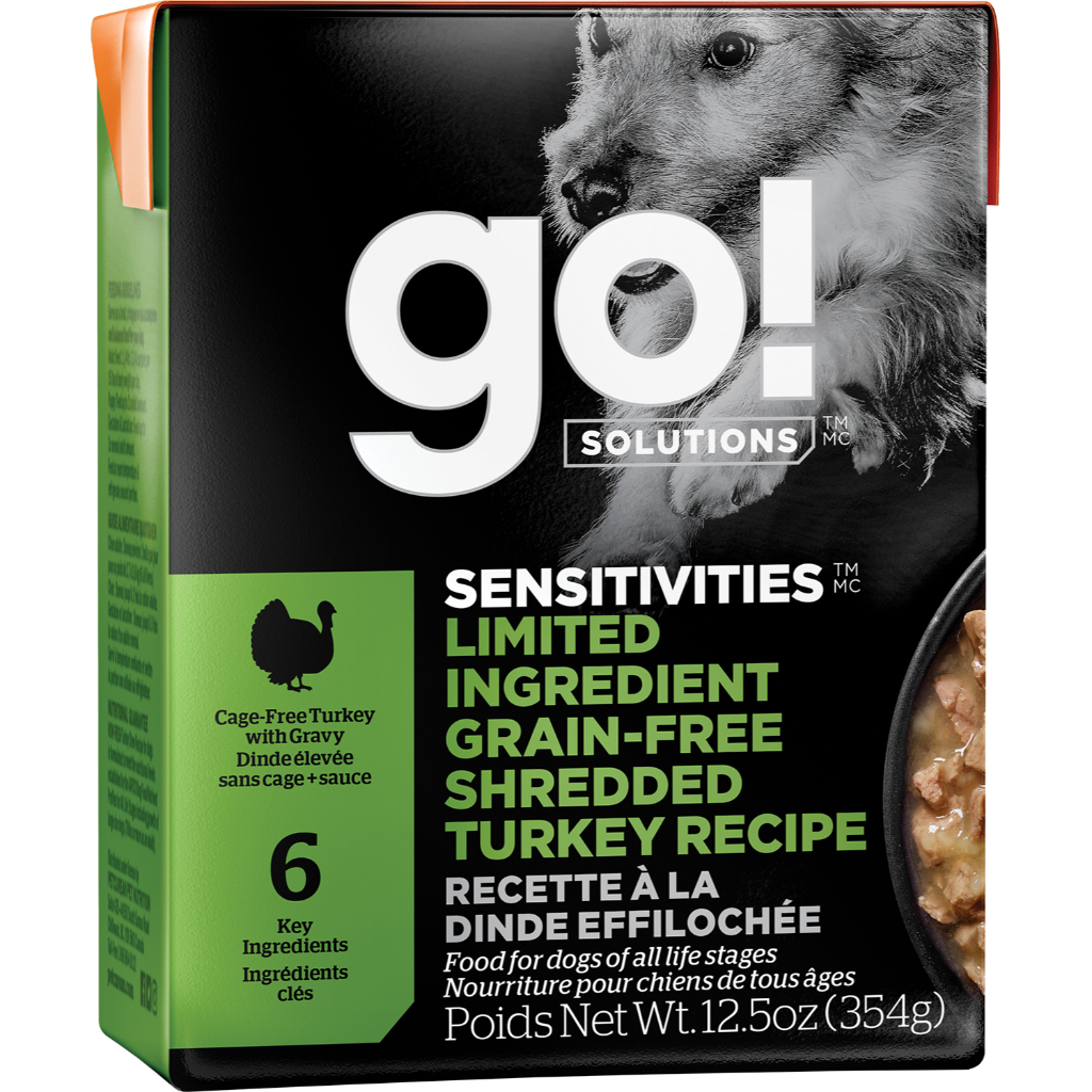 Go! Sensitivities Grain Free Shredded Turkey | Dog (12.5oz)