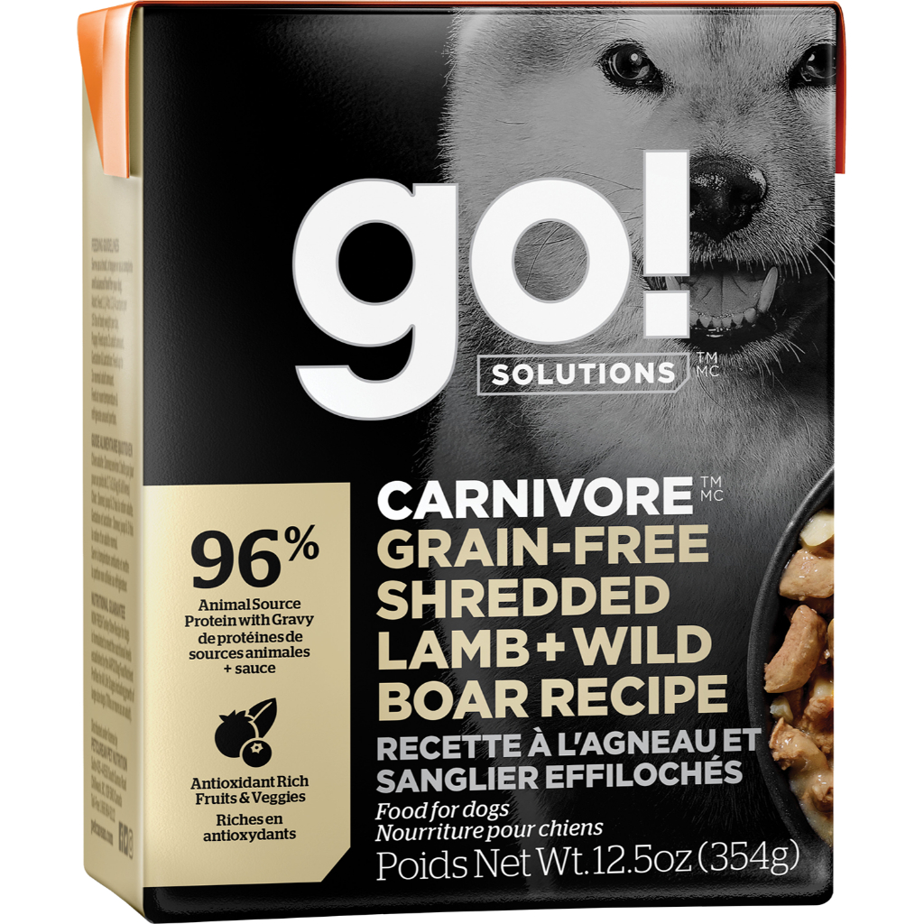Go! Carnivore Shredded Lamb/Boar | Dog (12.5oz)