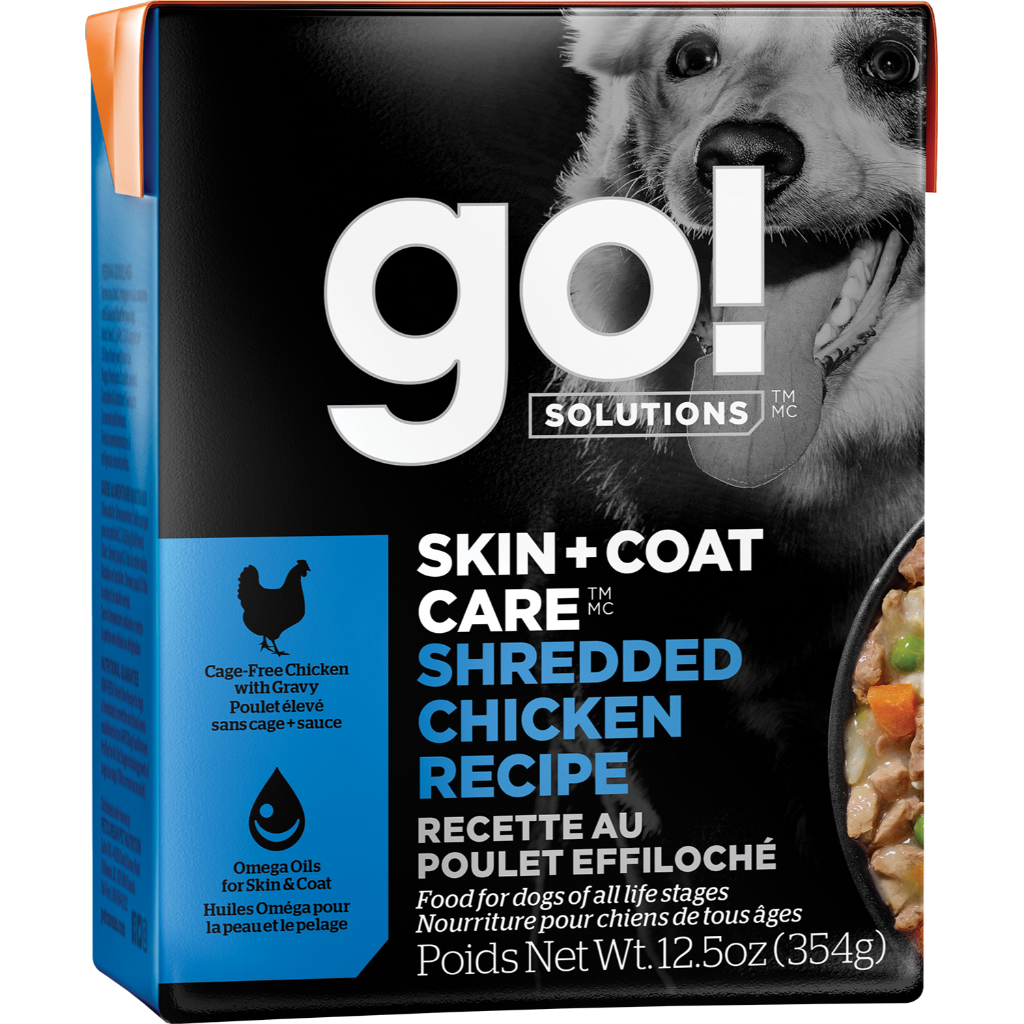Go! Skin + Coat Shredded Chicken | Dog (12.5oz)