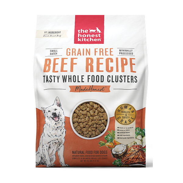 Honest Kitchen Whole Food Clusters | Beef