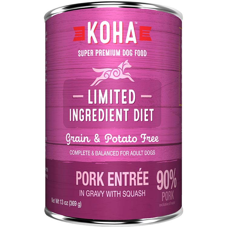 Koha Limited Ingredient 90% Pork Entree | Dog (13oz)