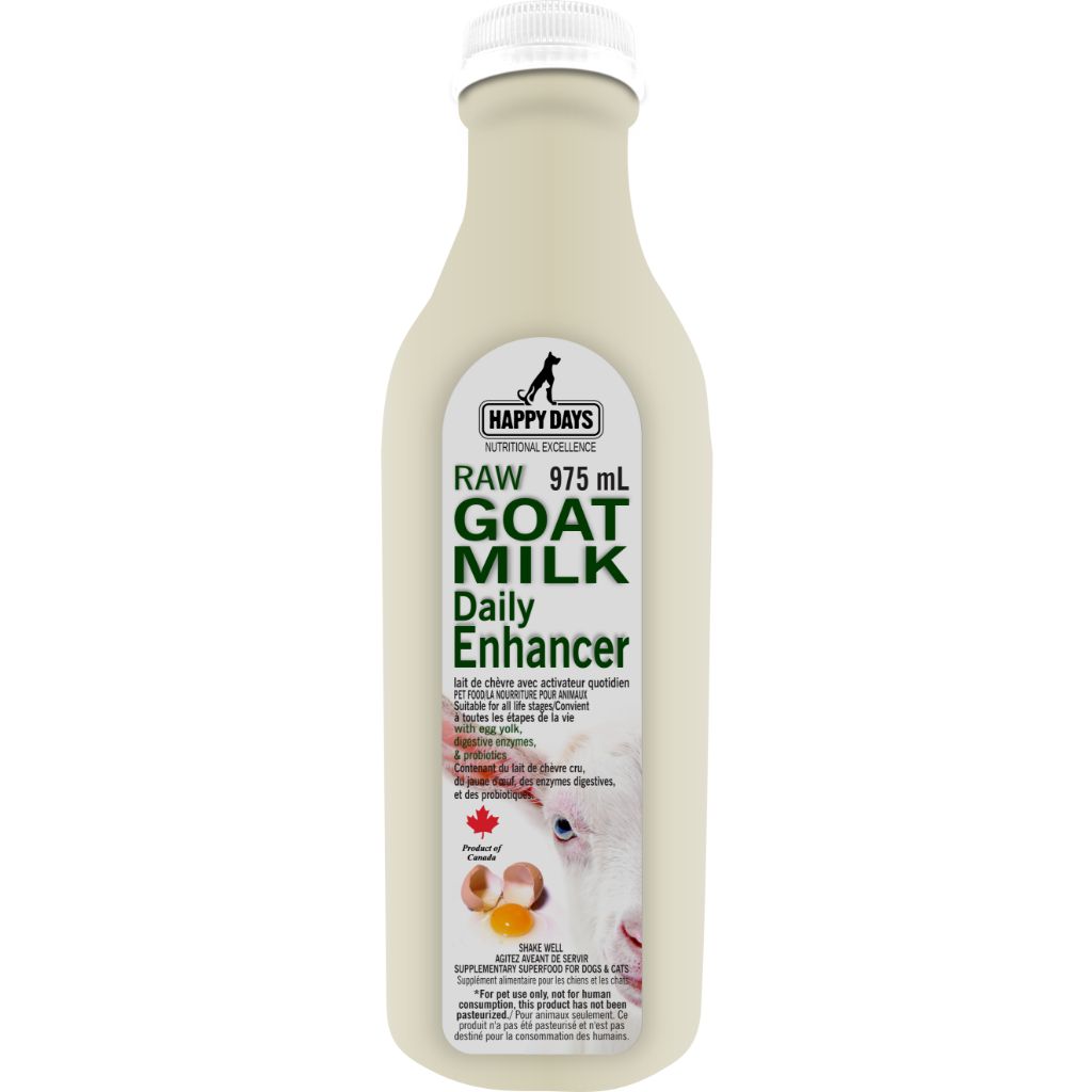 Happy Days Raw Goat Milk Daily Enhancer (975ml)