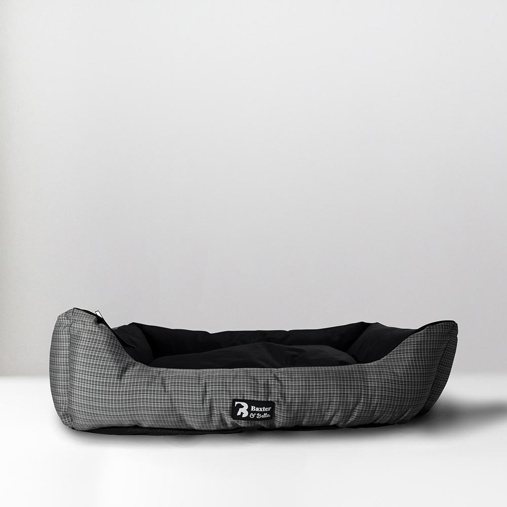Baxter and Bella Lounger Bed | Grey