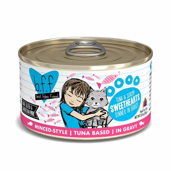 BFF Tuna &amp; Shrimp Sweethearts | Cat (3oz)