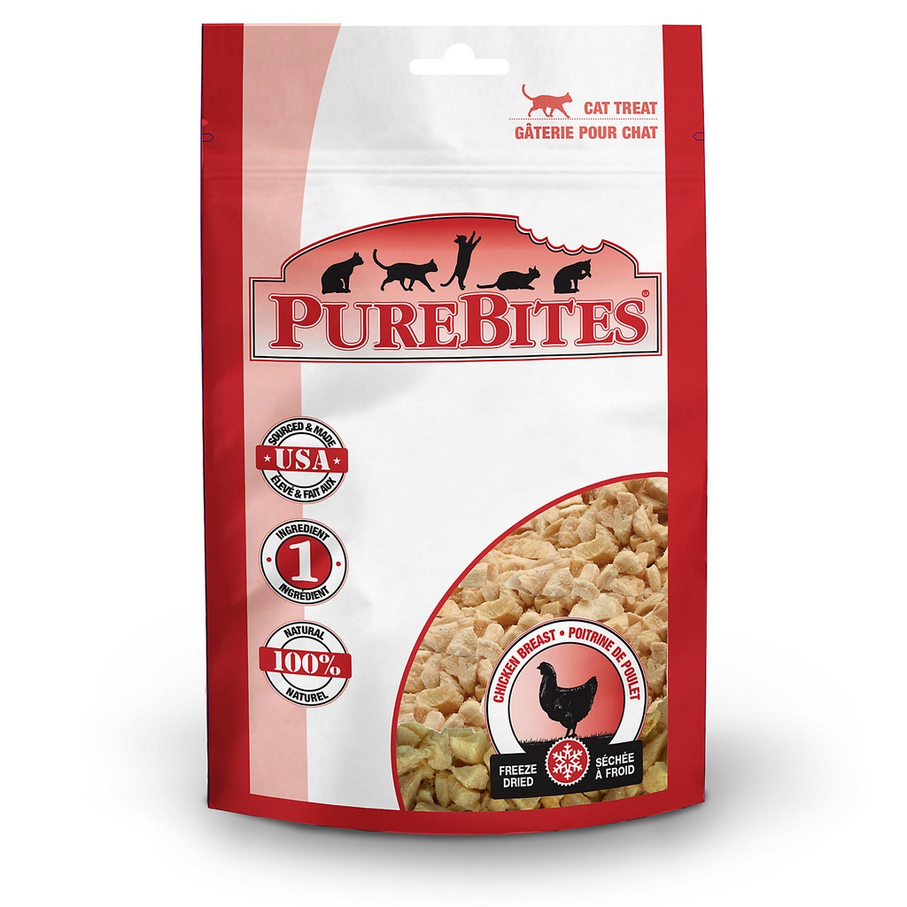 Purebites Chicken Breast Freeze-Dried Raw Treats | Cat (17g)