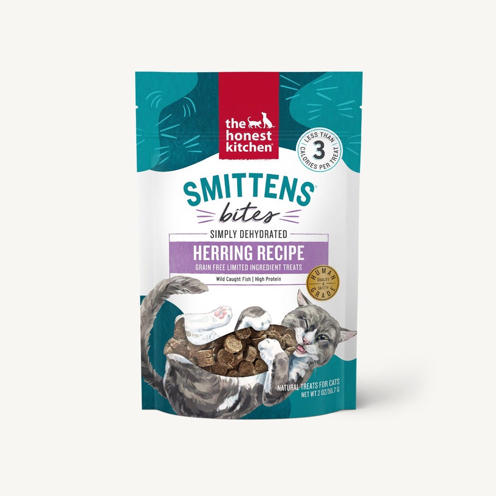 Honest Kitchen Smittens Bites: Herring Cat Treats (2oz)