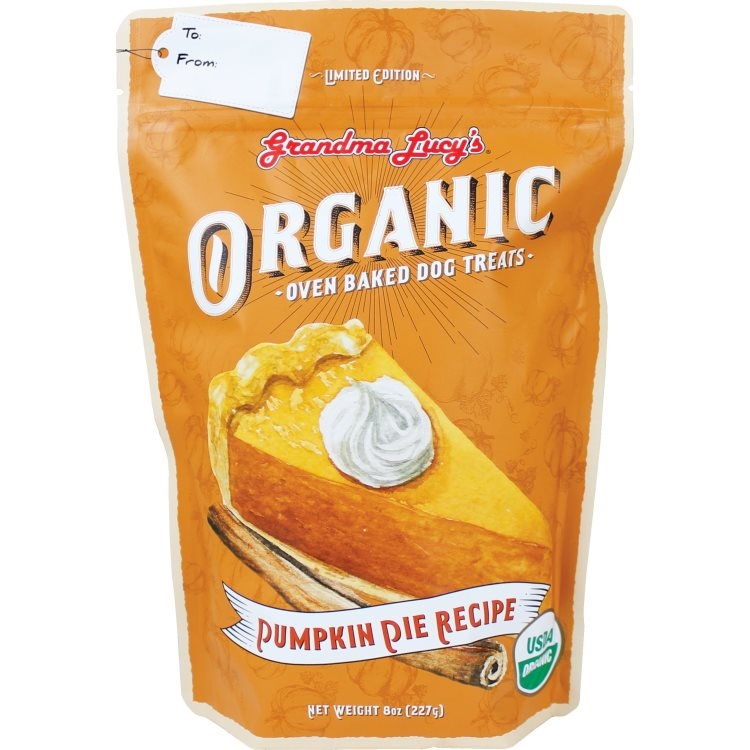 Organic Pumpkin Pie Oven Baked Treats (8oz)
