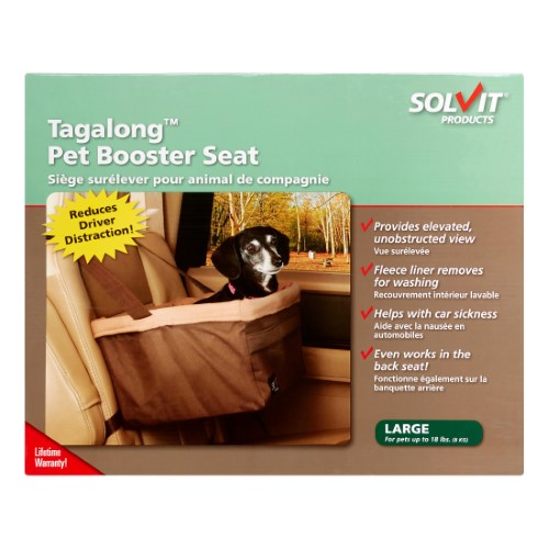 Solvit Pet Booster Seat (Standard, Large)