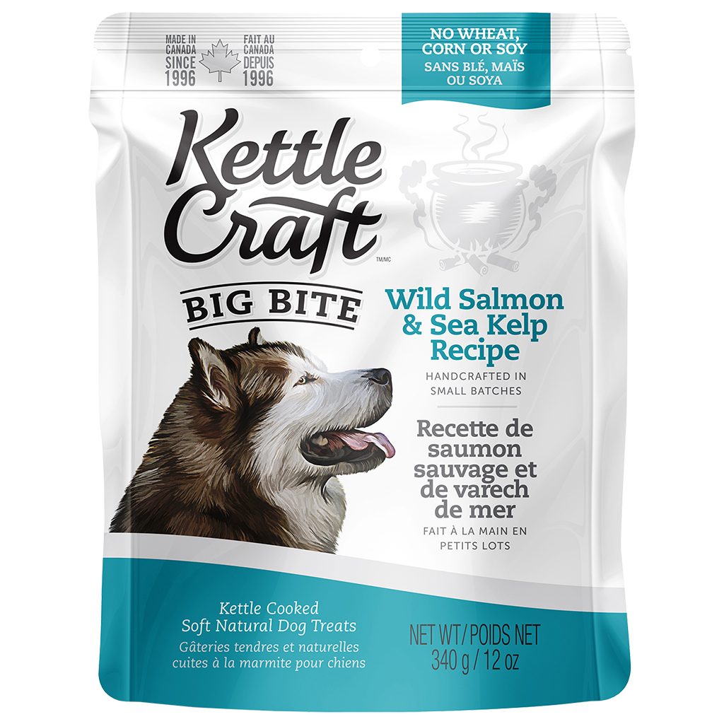 Kettle Craft Wild Salmon &amp; Sea Kelp | Big Bites (340g)