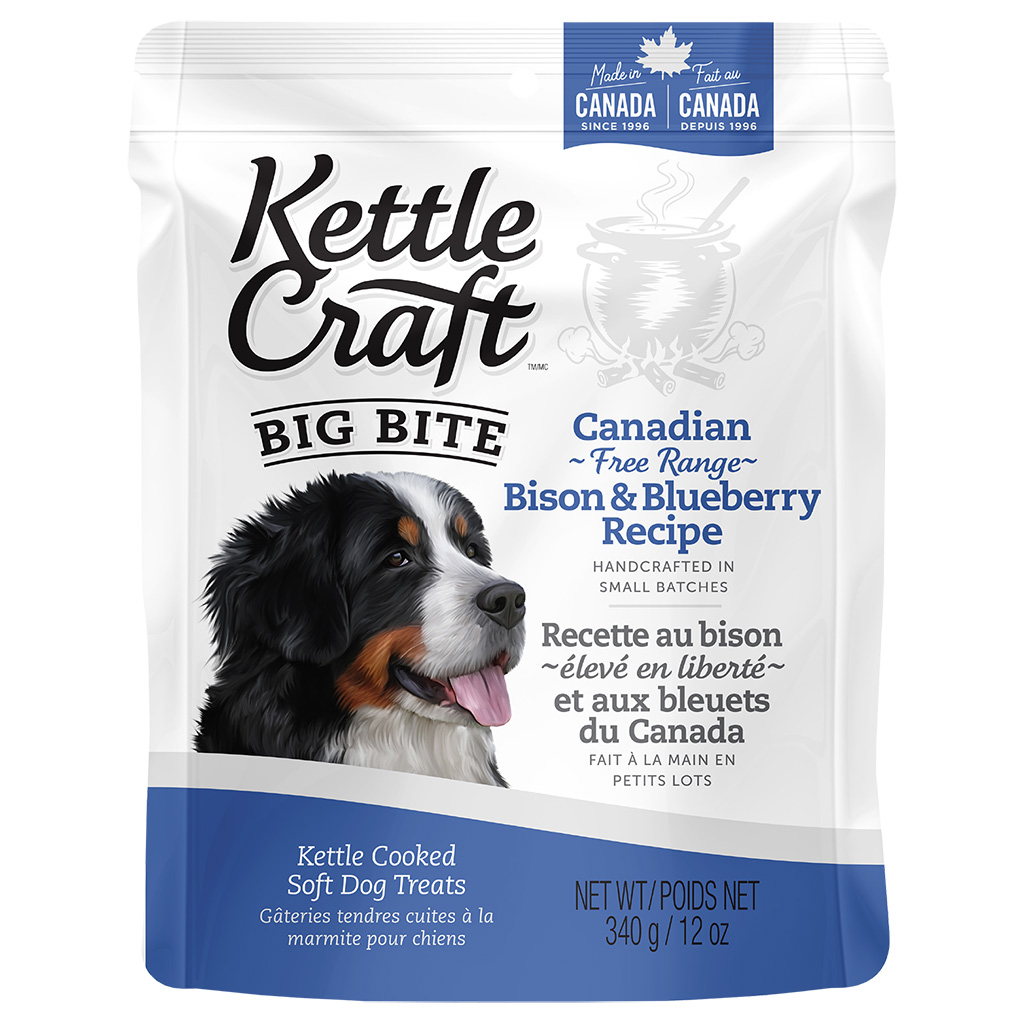 Kettle Craft Canadian Bison &amp; Blueberry | Big Bites (340g)