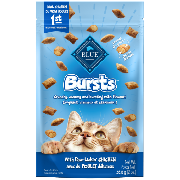 Blue Bursts Chicken Filled Cat Treats