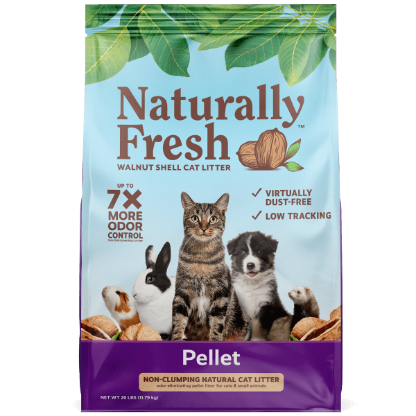 Naturally Fresh Walnut Shell Cat Litter | Pellet