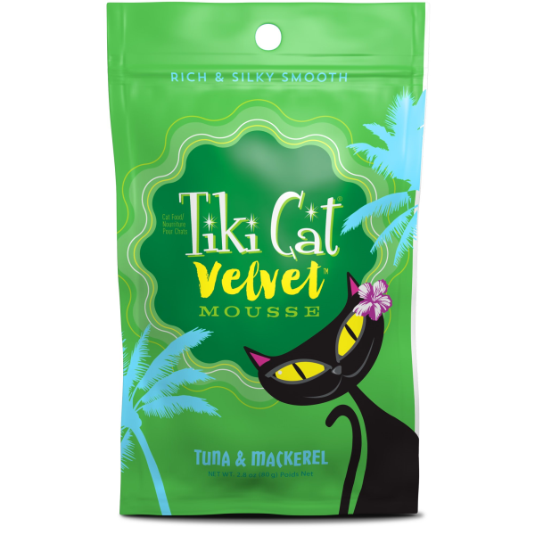 Tiki Cat Velvet Mousse Tuna &amp; Mackerel | Cat (2.8oz)